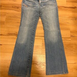 Diesel Light Blue Flare Women's Jeans